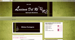 Desktop Screenshot of lucianadelre.blogspot.com