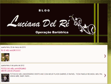 Tablet Screenshot of lucianadelre.blogspot.com