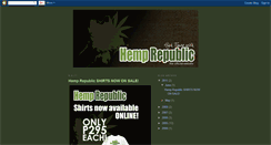 Desktop Screenshot of hemp-republic.blogspot.com