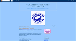 Desktop Screenshot of camarilloscorpionsvolleyball.blogspot.com