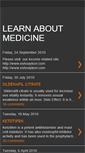 Mobile Screenshot of learnaboutmedicine.blogspot.com