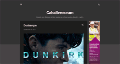Desktop Screenshot of caballeroscuro50.blogspot.com