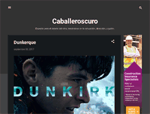 Tablet Screenshot of caballeroscuro50.blogspot.com