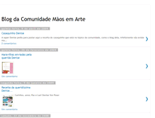 Tablet Screenshot of concursomaosemarte.blogspot.com