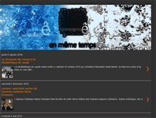 Tablet Screenshot of cie-enmemetemps.blogspot.com