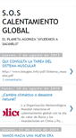 Mobile Screenshot of calentamientoglobalsos.blogspot.com