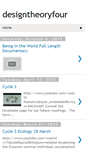 Mobile Screenshot of designtheoryfour.blogspot.com
