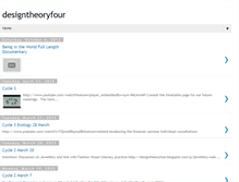 Tablet Screenshot of designtheoryfour.blogspot.com