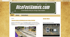Desktop Screenshot of dicefestgames.blogspot.com