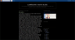 Desktop Screenshot of lawrainshairblog.blogspot.com