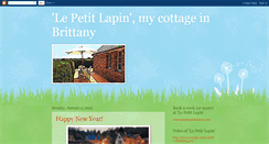 Desktop Screenshot of mycottageinbrittany.blogspot.com