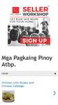 Mobile Screenshot of mgapagkaingpinoyatbp.blogspot.com