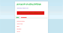 Desktop Screenshot of concordiavolveraempezar.blogspot.com