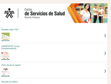 Tablet Screenshot of centrodeserviciosdesaludsena.blogspot.com