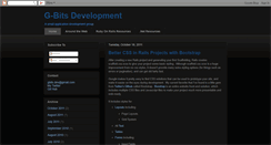 Desktop Screenshot of gbitsdev.blogspot.com