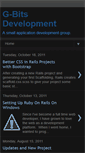Mobile Screenshot of gbitsdev.blogspot.com