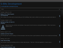 Tablet Screenshot of gbitsdev.blogspot.com