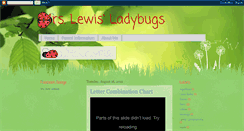 Desktop Screenshot of mrslewisladybugs.blogspot.com