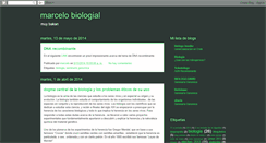 Desktop Screenshot of marcelobiologial.blogspot.com