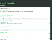 Tablet Screenshot of marcelobiologial.blogspot.com