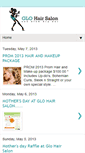 Mobile Screenshot of glohairsalon.blogspot.com