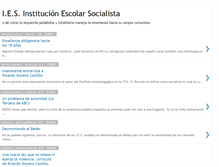 Tablet Screenshot of institucionescolarsocialista.blogspot.com