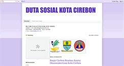 Desktop Screenshot of dutasosialkotacirebon.blogspot.com