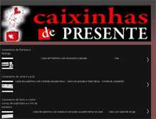 Tablet Screenshot of caixinhadepresente.blogspot.com