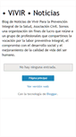 Mobile Screenshot of noticiasvivir.blogspot.com