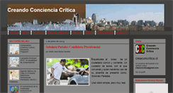 Desktop Screenshot of creandoconcienciacritica.blogspot.com