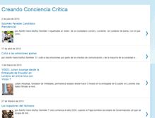 Tablet Screenshot of creandoconcienciacritica.blogspot.com