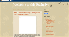 Desktop Screenshot of exclusivecompsandinfo.blogspot.com