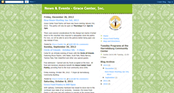 Desktop Screenshot of gracecenter.blogspot.com