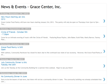Tablet Screenshot of gracecenter.blogspot.com