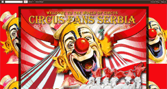 Desktop Screenshot of circus-fans-serbia.blogspot.com