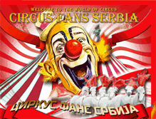 Tablet Screenshot of circus-fans-serbia.blogspot.com