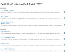 Tablet Screenshot of exolzmusic.blogspot.com