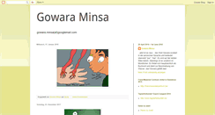 Desktop Screenshot of gowaraminsa.blogspot.com