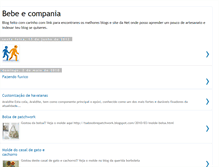 Tablet Screenshot of bebe-e-compania.blogspot.com