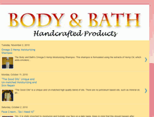 Tablet Screenshot of bodyandbathonline.blogspot.com