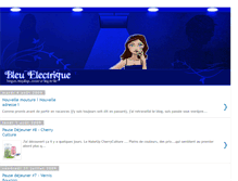 Tablet Screenshot of bleuelectrique.blogspot.com