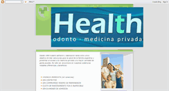 Desktop Screenshot of healthcba.blogspot.com