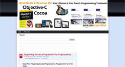 Desktop Screenshot of cocoaprogrammingtutorialsbooks.blogspot.com