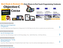 Tablet Screenshot of cocoaprogrammingtutorialsbooks.blogspot.com