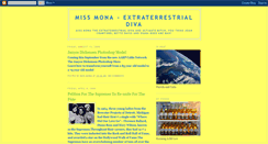 Desktop Screenshot of missmona-extraterrestrialdiva.blogspot.com