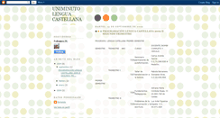 Desktop Screenshot of lenguacastellanauniminuto.blogspot.com