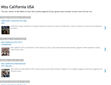 Tablet Screenshot of miss-california-usa.blogspot.com