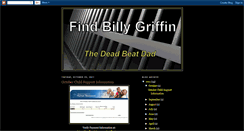 Desktop Screenshot of findbillygriffin.blogspot.com