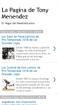 Mobile Screenshot of baseballlatino.blogspot.com