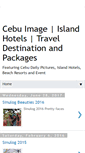 Mobile Screenshot of cebuimage.blogspot.com